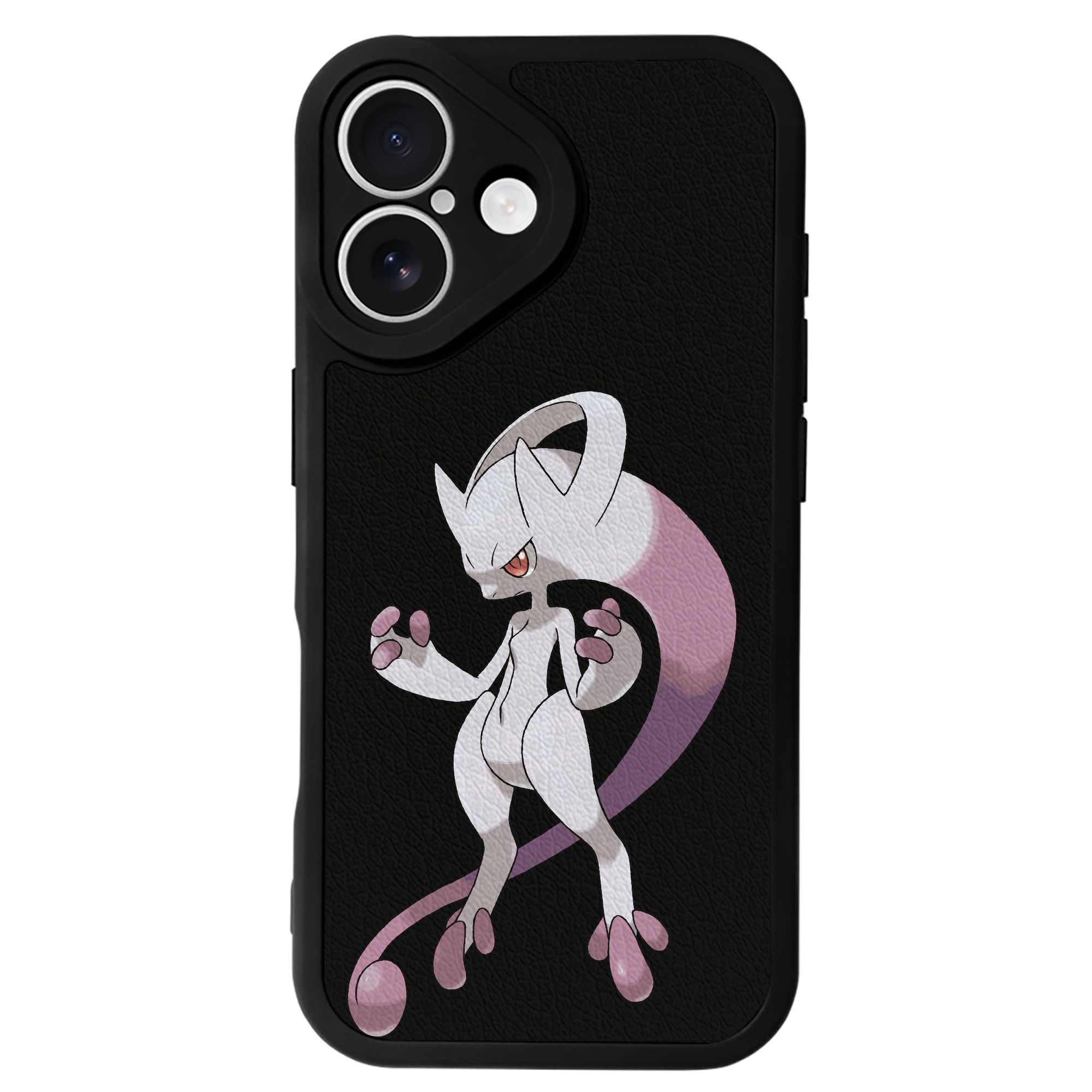 （画像用） ポケットモンスター Pokémon 【iPhone 16シリーズ対応】シリコンスマホケース（レザー調） 材質：シリコン